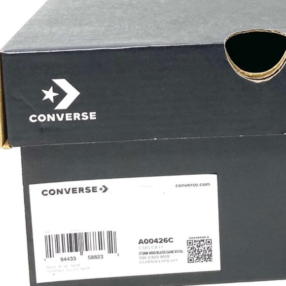 Converse Ctas CX Shoes High Top Women's Size Canvas Black Sneakers Skate A00426C - Picture 10 of 10
